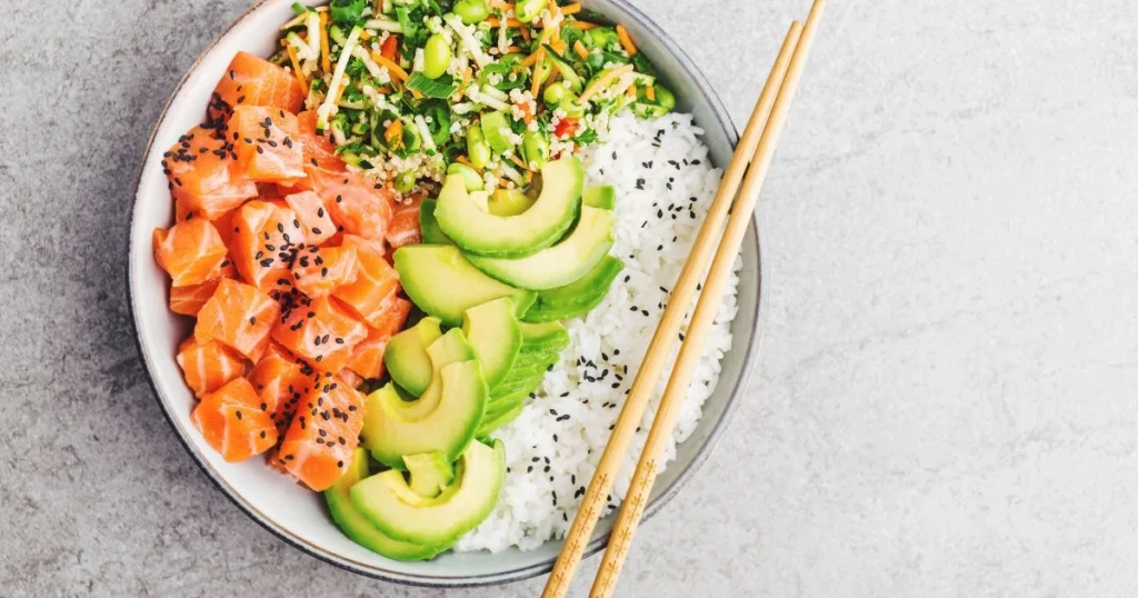 Salmon Rice Bowl