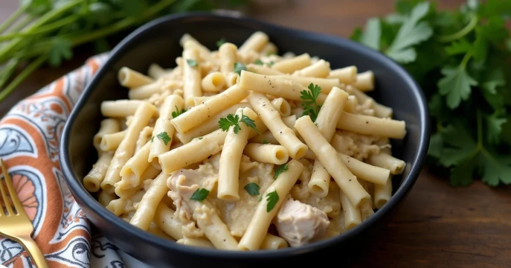 crockpot chicken and noodles