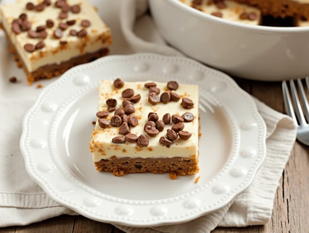 Cool Whip and Pudding Mix Dream Bars