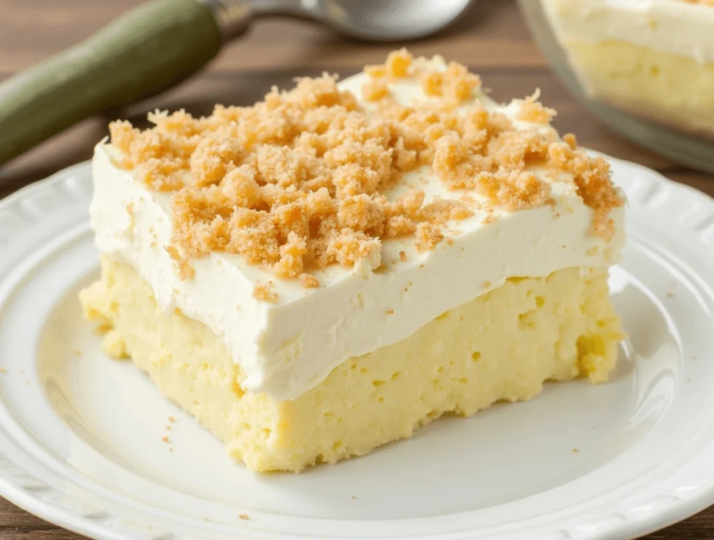 No-Bake White Chocolate Lasagna Dessert