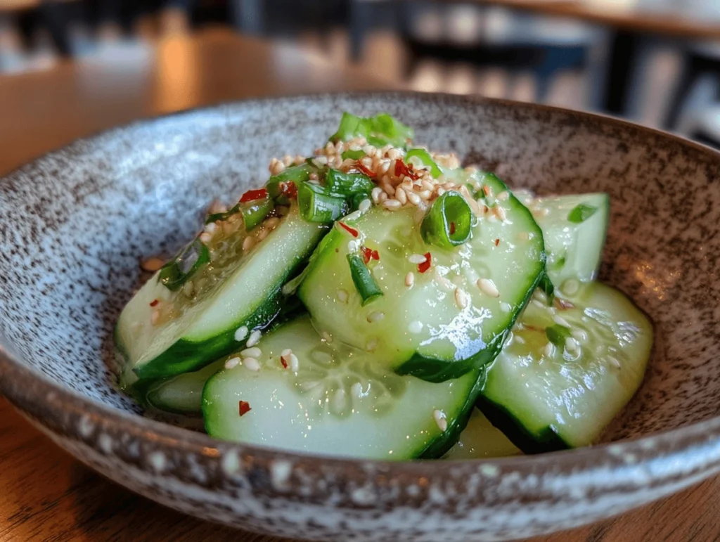 easy din tai fung cucumber recipe