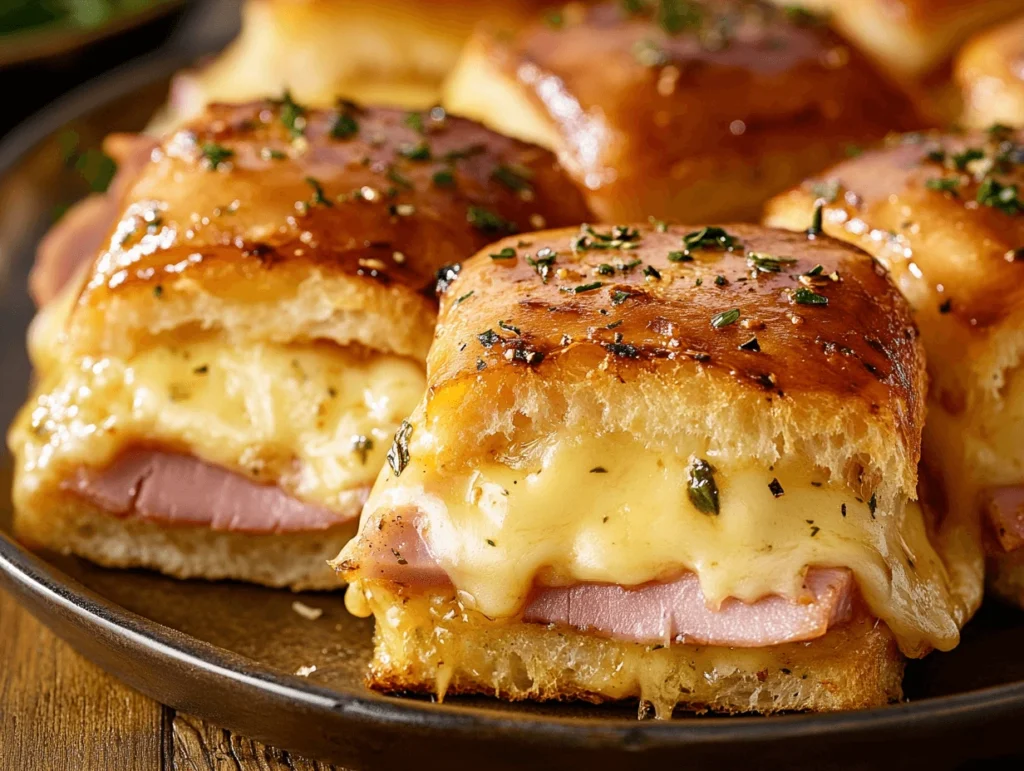 cheesy ham and cheese 