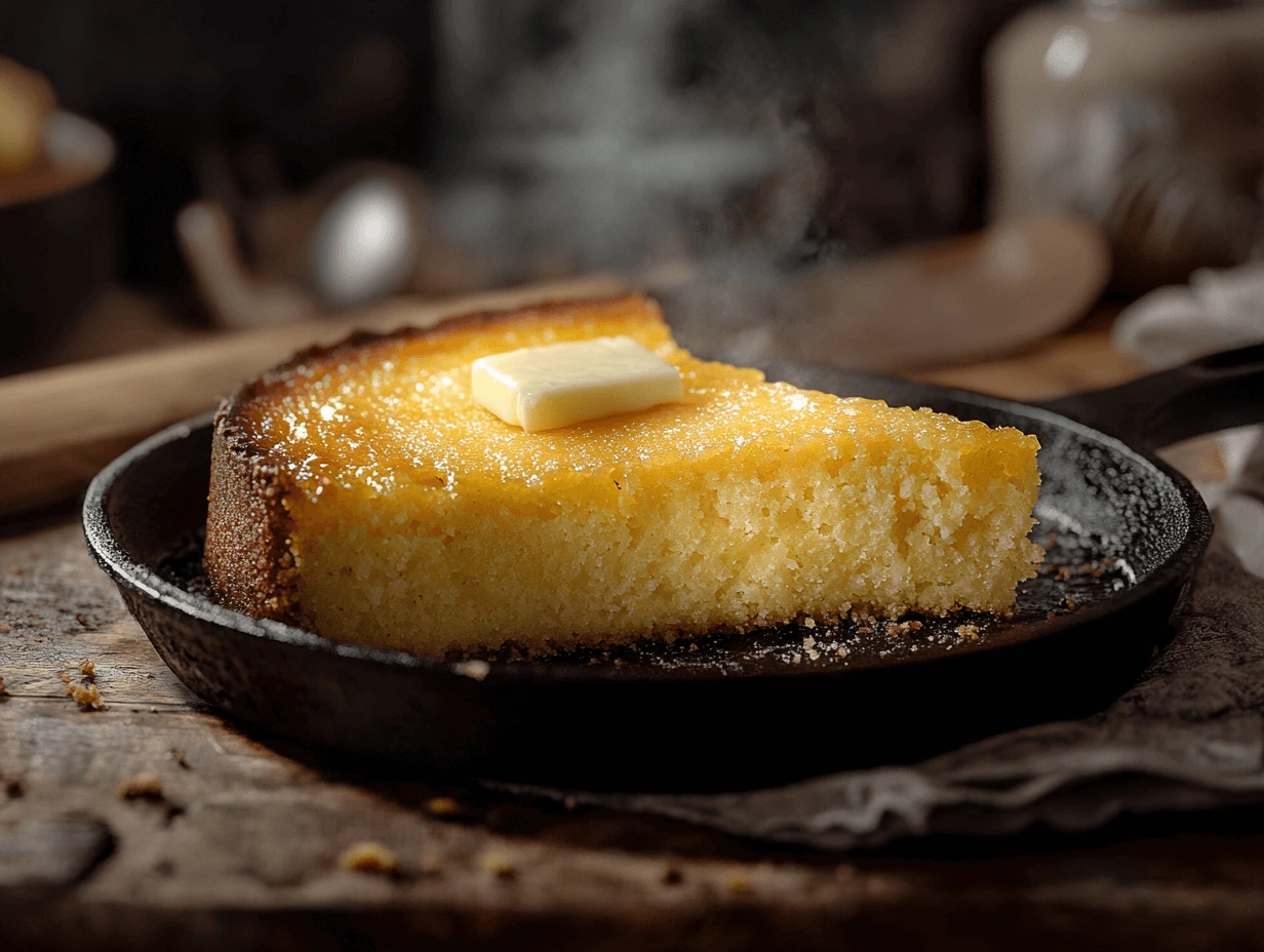 southern cornbread with beef tallow